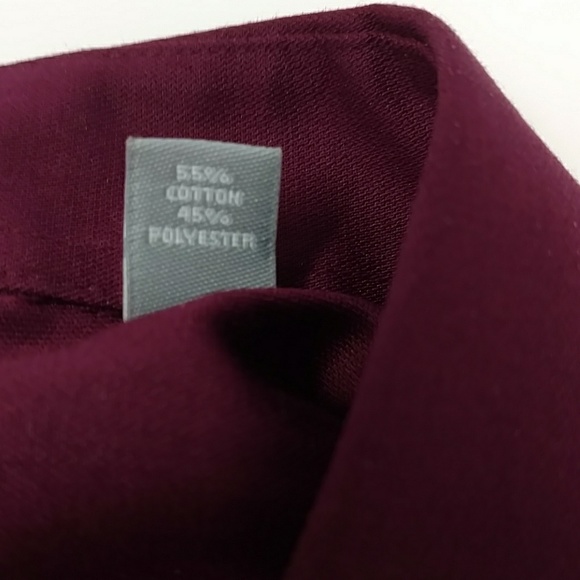 Van Heusen Men's Lux Sateen Fitted Dress Shirt - Picture 5 of 8